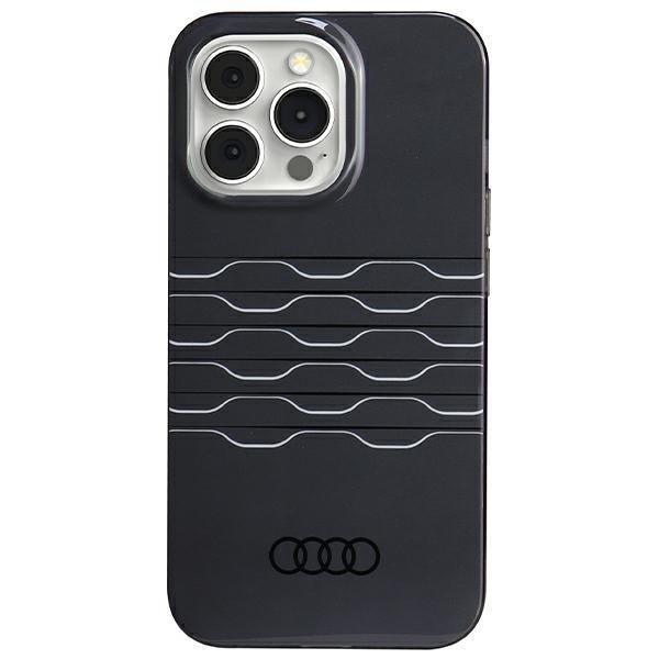 Audi AU-IMLMIP13P-A6/D3-BK IML MagSafe-kompatibilis keménytok iPhone 13/13 Pro
- fekete