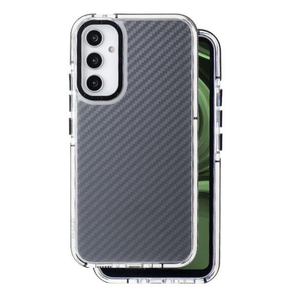 Acrylic Carbon tok Samsung Galaxy A34 5G - fekete