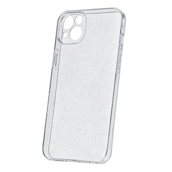 Shine tok iPhone 13 - átlátszó csillogós