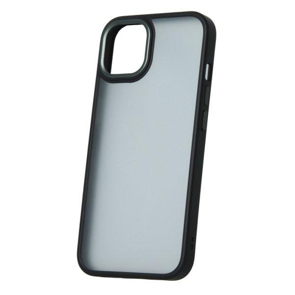 Satin Matt tok iPhone 16 Plus - fekete
