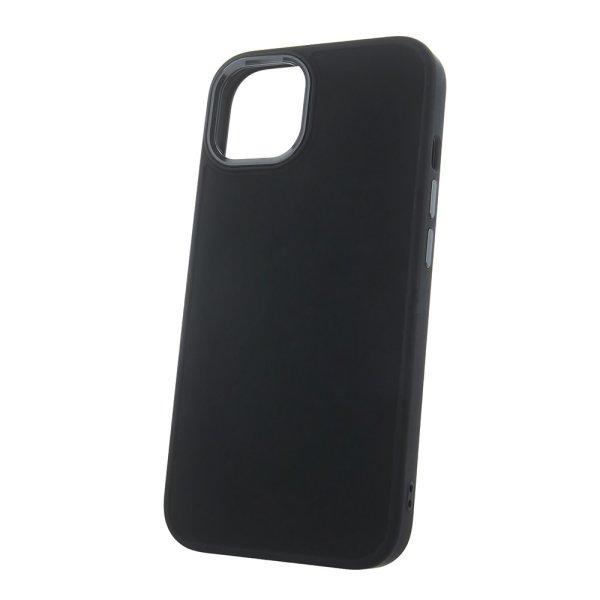 Satin tok iPhone 16 Plus - fekete