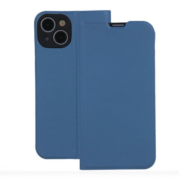 Smart Soft könyvtok iPhone 16 Plus - farmerkék