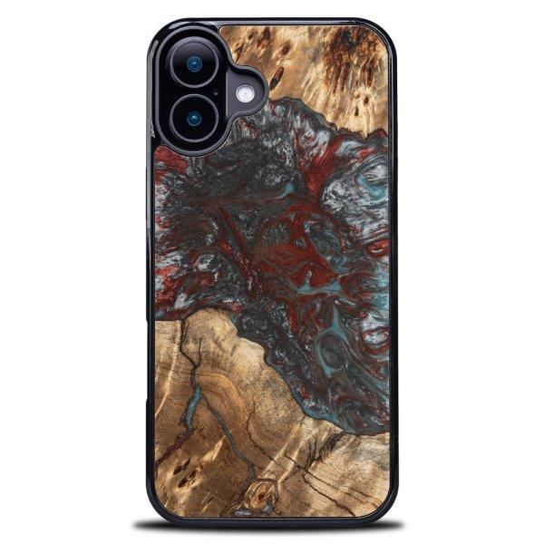Bewood Planets Pluto tok iPhone 16 Plus - barna-szürke