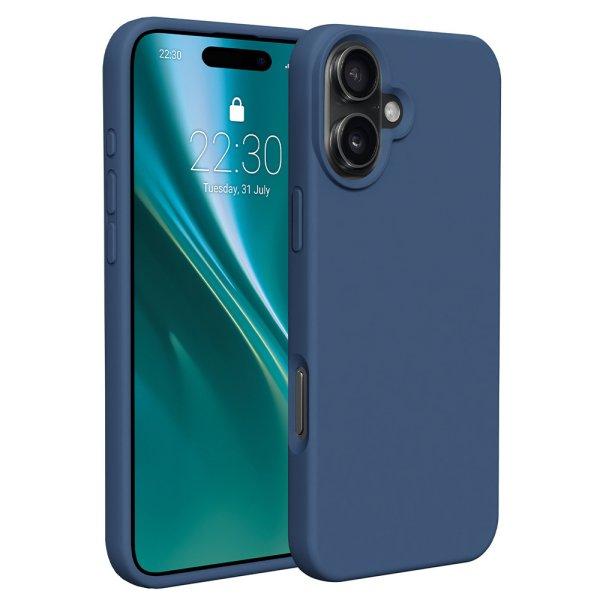 Etteri Silicone tok iPhone 16 Plus - sötétkék