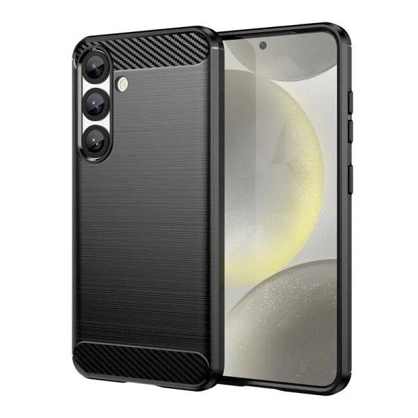 Carbon tok Samsung Galaxy S25 Edge - fekete