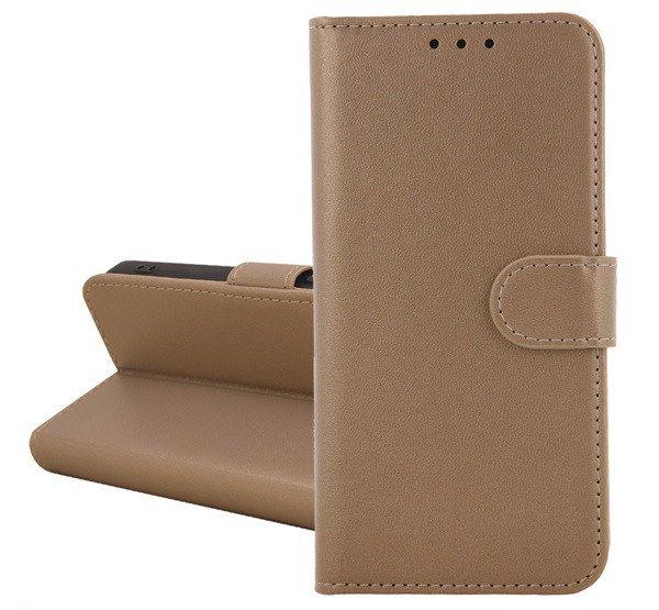 Tok álló, bőr hatású (FLIP, oldalra nyíló, kártyazseb, asztali tartó)
ARANY Xiaomi Redmi 12C