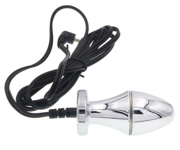 Plug Electro Bipolar - ezüst elektro ingerlő 5,4 x 2,5 cm
