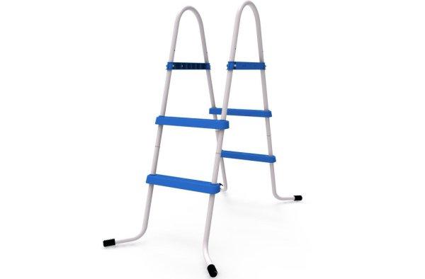 Crivit / Bestway FFH 039 (58430) kétágú, 2 fokú 84 cm medence létra max 84
cm magas kerti puhafalú és fémvázas medencékhez