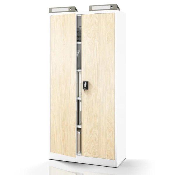 JAN NOWAK® | JAN Eco Design Fém iratszekrény / fehér-sonoma tölgy