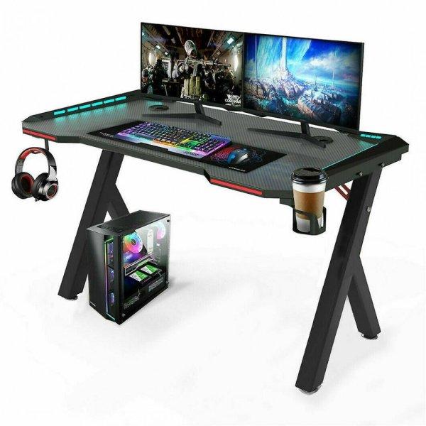 Apollon R5 Beépített ledes Gamer asztal 140cm*60cm*73cm- Maximális
játékélmény!