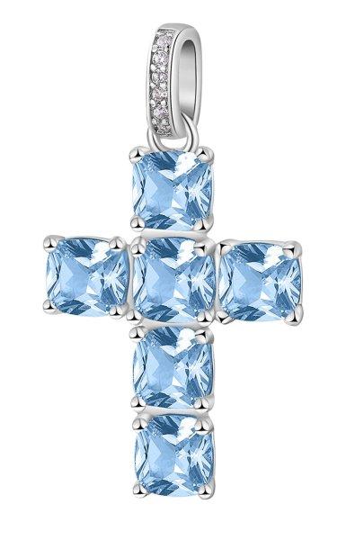 Brosway Ezüst medál cirkónium kövekkel Fancy Cloud Light Blue FCL14