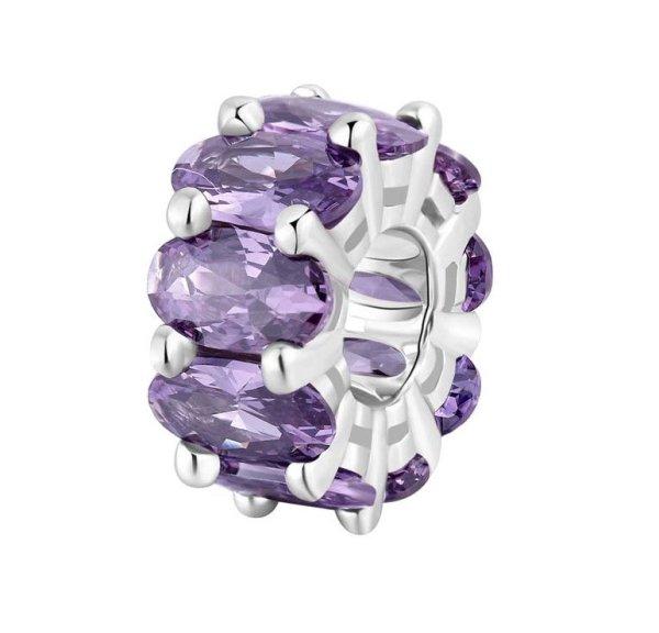 Brosway Bájos ezüst medál Fancy Magic Purple FMP01