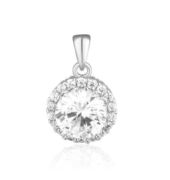 JVD Elegáns ezüst medál cirkónium kövekkel SVLP0620SH2BI00