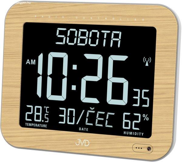 JVD Rádióvezérlésű digitális óra ébresztővel DH9362.2