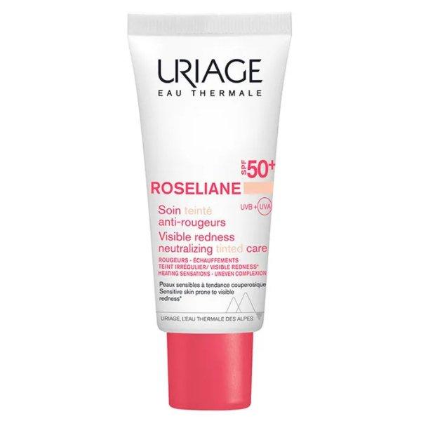Uriage CC krém érzékeny bőrpírra hajlamos bőrre SPF 50+ Roséliane (CC
Cream) 40 ml