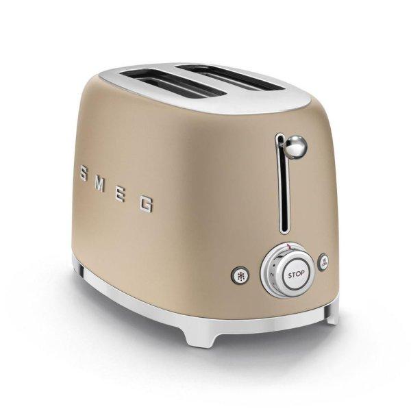 Smeg TSF01CHMEU retro kenyérpirító 2 szeletes pezsgő