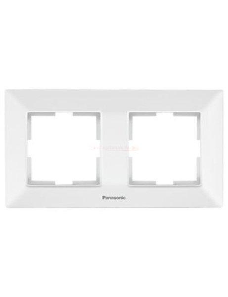 Panasonic Arkedia kettes keret slim fehér