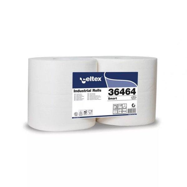 Ipari törlő 2 rétegű fehér átmérő: 25 cm 800 lap/tekercs 240 méter/tek
2 tekercs/csom Celtex_36464