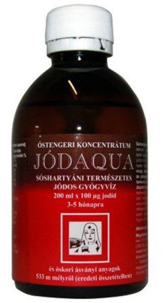 Jódaqua természetes jódos gyógyvíz 200 ml