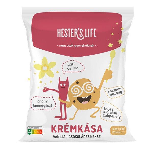 Hester's Life zabkása vaníliás-csokoládés kekszes krémkása 50 g