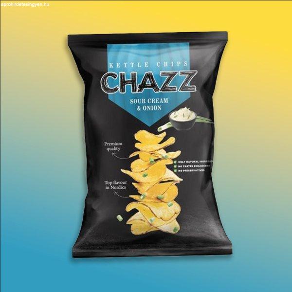 Chazz Sour Cream and Onion hagymás tejfölös burgonyachips 90g