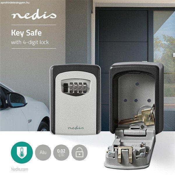 Nedis KEYCC01GY számzáras kulcs széf (kulcsszéf), beltéri és kültéri
használatra