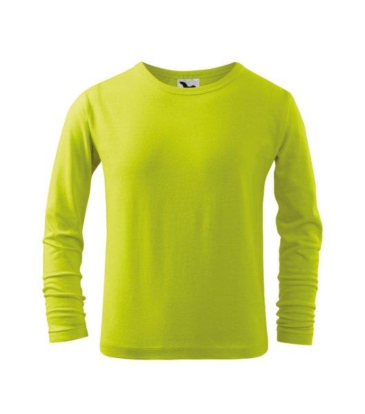 MALFINI Gyerek hosszú ujjú póló Long Sleeve - Lime | 134 cm (8 éves)