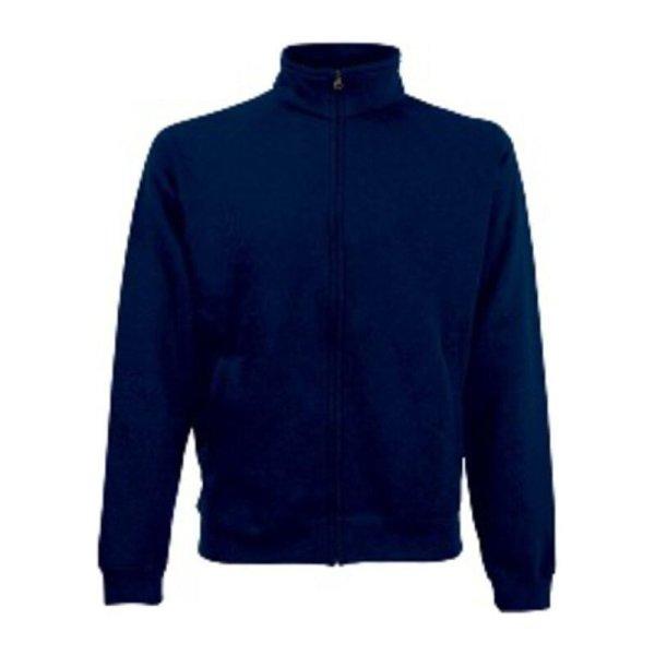 Fruit of the Loom FN08 cipzáras galléros pulóver, CLASSIC SWEAT JACKET, Deep
Navy - XL