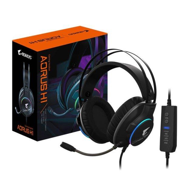 Gigabyte AORUS H1 Gamer fejhallgató