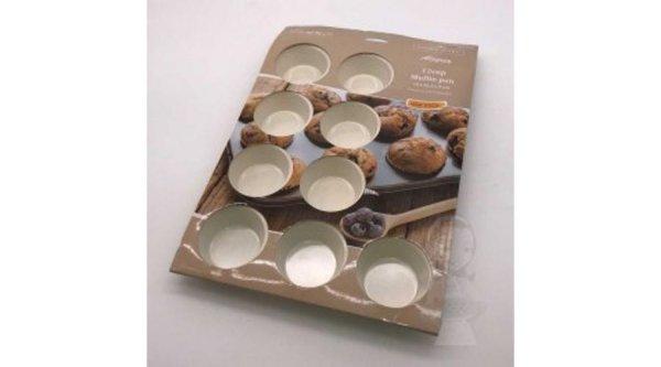 Prime Chef 12 adagos tapadásmentes muffin sütőforma