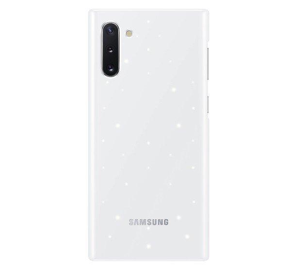 SAMSUNG műanyag telefonvédő (ultravékony, hívás és üzenetjelző
funkció, LED világítás) FEHÉR Samsung Galaxy Note 10 (SM-N970F)