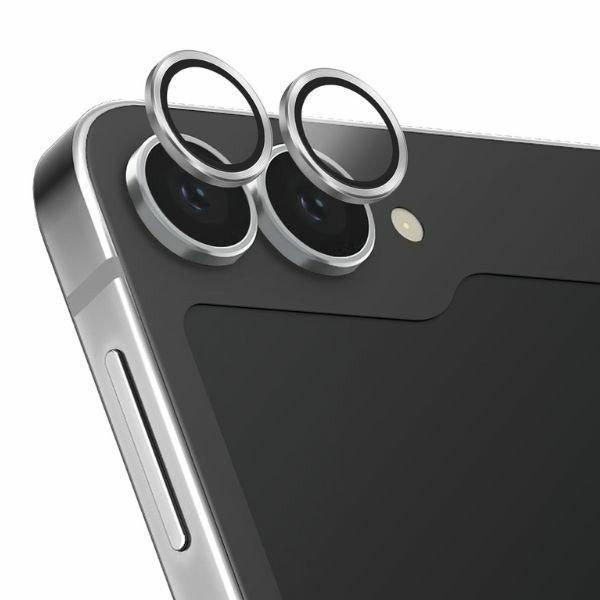 UNIQ Optix alumínium kamera lencse védő üveg ezüst színű szegéllyel
Samsung Galaxy Z Flip6 F741
