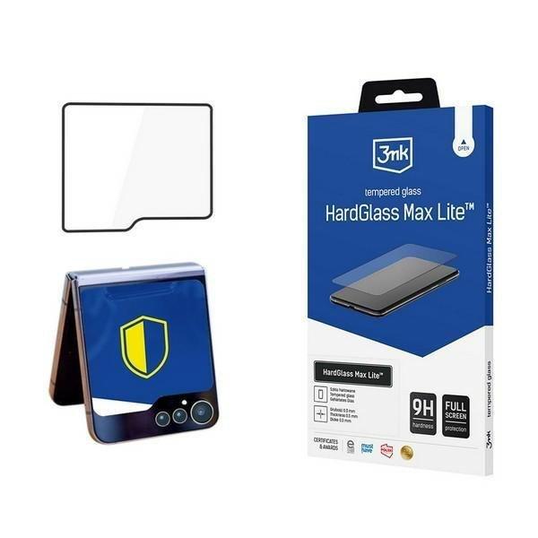 3mk HardGlass Max Lite edzett üveg kijelzővédő fekete szegéllyel Samsung
Galaxy Z Flip6