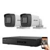 Hikvision 2 biztonsgi kamers IP kamera rendszer 4MP