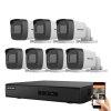 Hikvision 7 biztonsgi kamers IP kamera rendszer 4MP