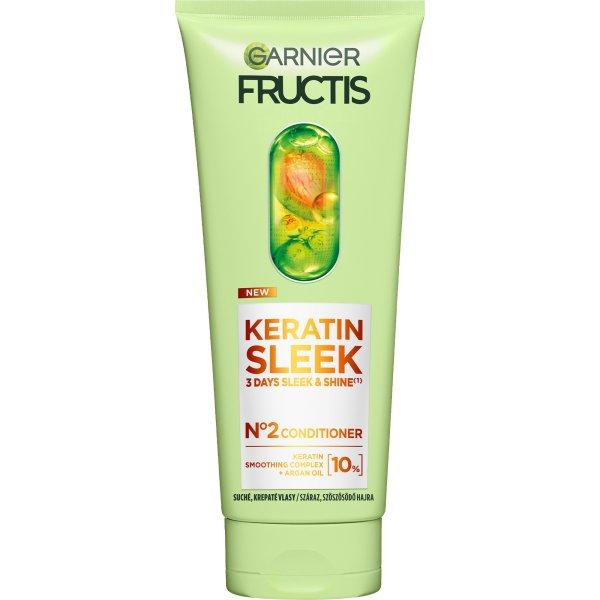 Garnier Kondicionáló száraz és göndör hajra Fructis Keratin Sleek
(Conditioner) 200 ml
