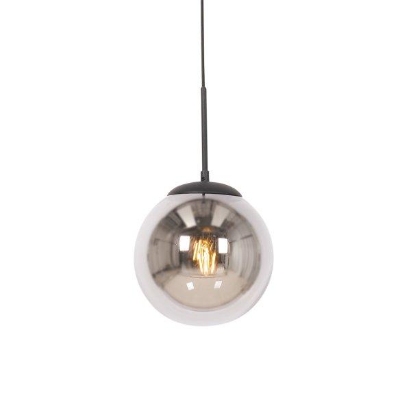 Art Deco lógólámpa fekete füstüveggel - Flore
