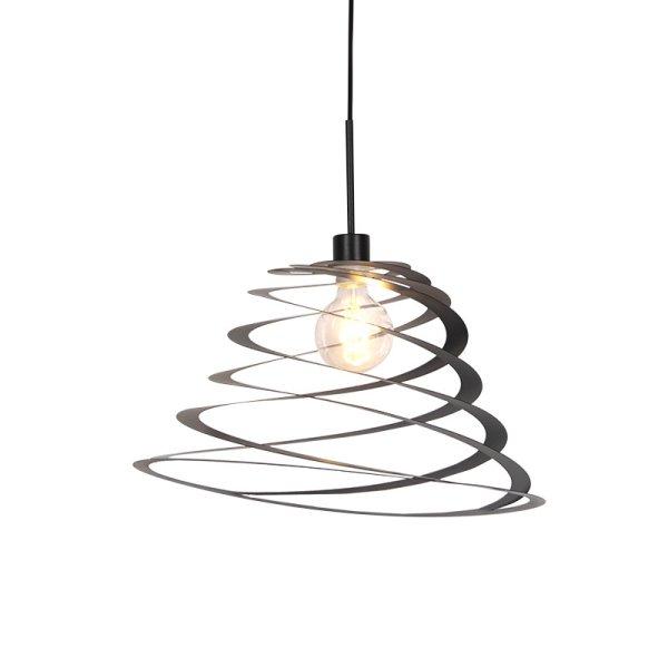Design lógólámpa spirális árnyékolóval 50 cm - Scroll