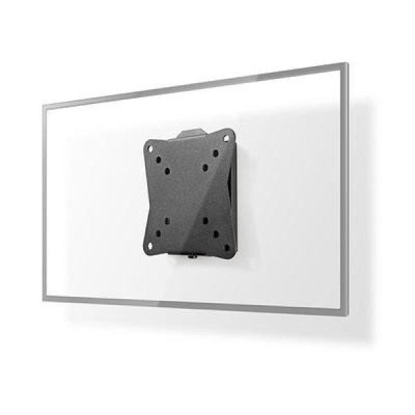 Nedis TVWM1010BK LCD TV / monitor fali tartó konzol, 13-27", max.
teherbírás 30 kg, faltáv:20mm, acél