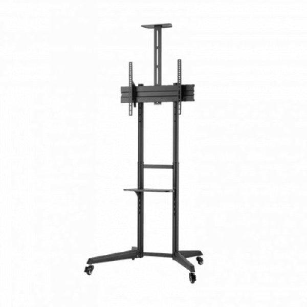 SBOX FS-401 Gurulós konzol, konferencia állvány, 32"-55", 600x400,
max 50 kg