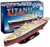 3d profi puzzle: Titanic CubicFun haj makettek