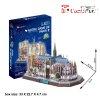 3d LED vilgts puzzle: prizsi Notre Dame Cubicfun 3D pl