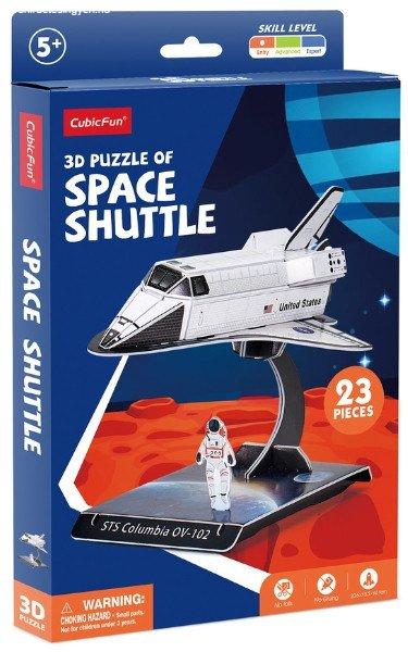3D kicsi puzzle: Space Shuttle