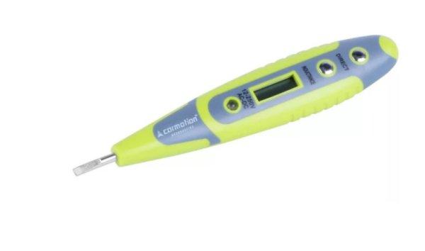 Feszültségvizsgáló DC/AC - kijelzővel 12-250V