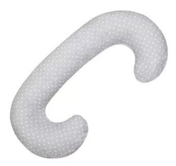 Scamp C alakú párna - Little Heart White Gray
