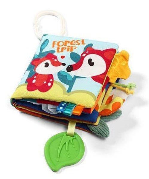 BabyOno Érzékfejlesztő babakönyv - Forest trip