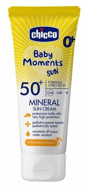 Chicco Mineral Fényvédő krém SPF 50+ (75 ml) 0m+