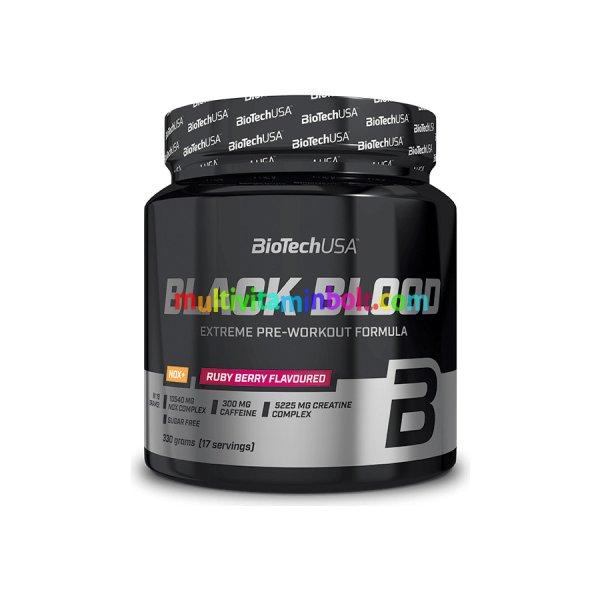 Black Blood NOX+ 330g ruby berry - BioTech USA