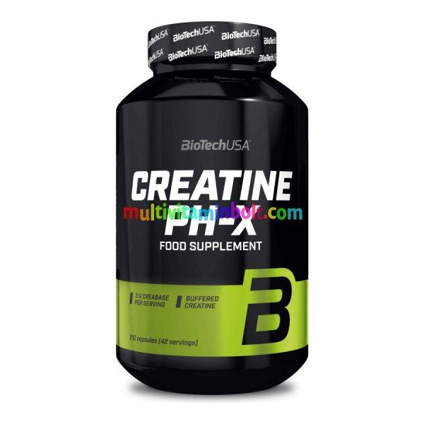 Creatine PH-X 210 kapszula - BioTech USA