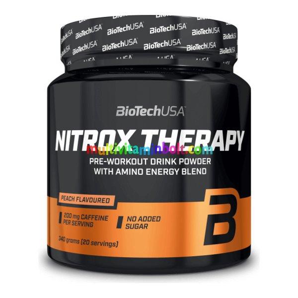 NitroX Therapy 340g őszibarack - BioTech USA
